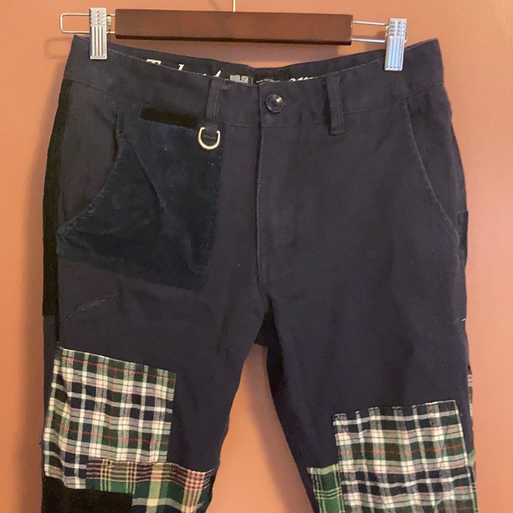 Publish, patchwork, pants size 28.